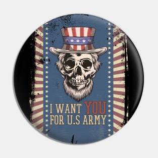 I WANT YOU Pin