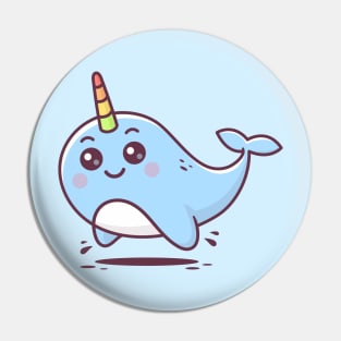 Narwhal Pin