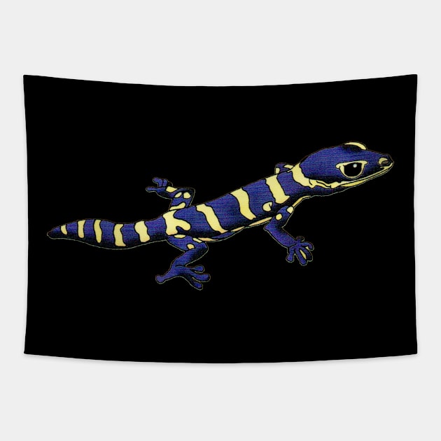 Gecko Tapestry by VibeCeramicStudios