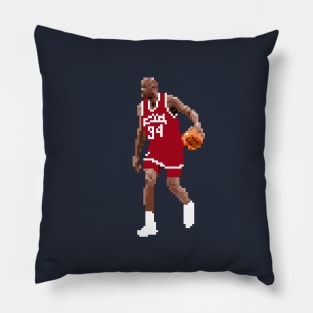 Charles Barkley Pixel Dribble Pillow