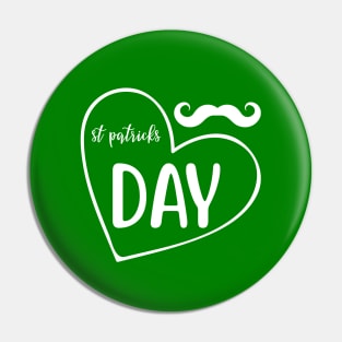 Love St Patricks Day Pin