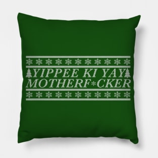 Die Hard Christmas Pillow