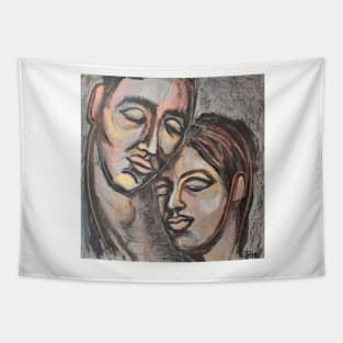 Lovers - The Portrait Of Love 2 Tapestry