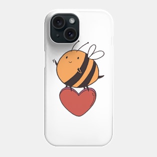 Valentine's Day is for Honey Bee Lovers Cute Phone Case