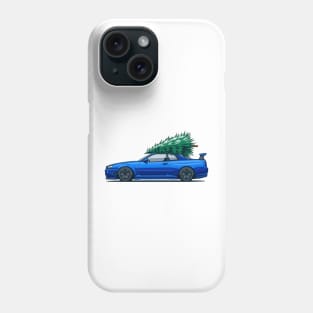 R34 GTR Skyline Xmas Phone Case