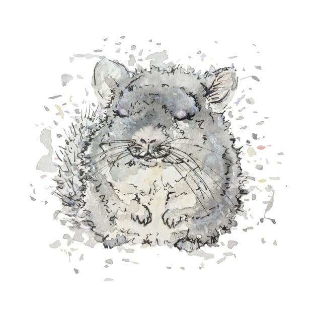 Chinchilla - Fuzzy Chinchilla by B-ARTIZAN