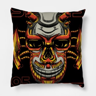 rise of the machine Pillow