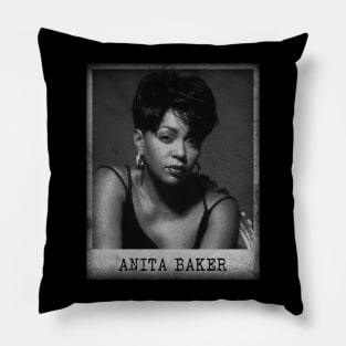 Anita Baker // Minimalist Fanart Tribute Pillow