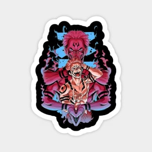 Sukuna Domain Expansion - Jujutsu Kaisen Magnet