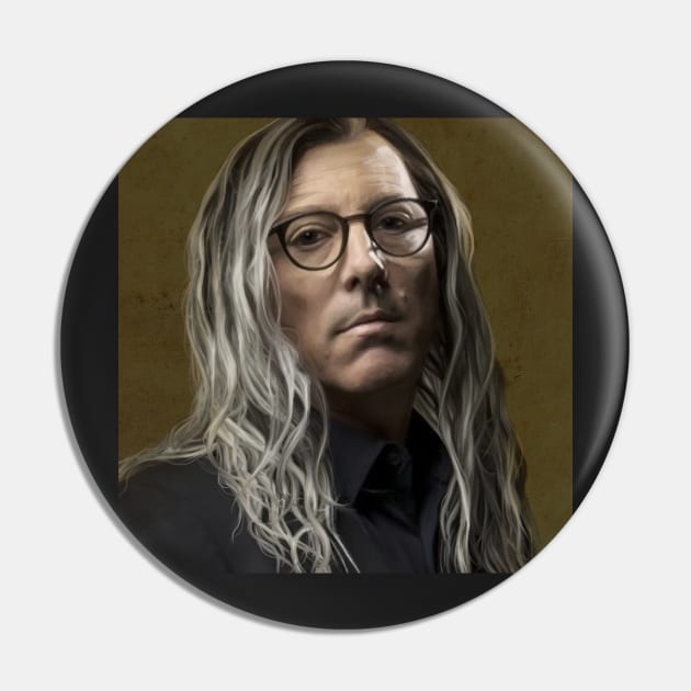 The Nard - Maynard James Keenan fan art Pin by SalemKittie