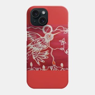 Dance of the Tiny Thunderbird Phone Case