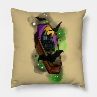 Home Sweet Coffin Pillow