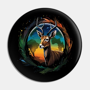 Antelope Earth Day Pin