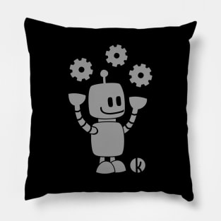 Juggling Robot Pillow