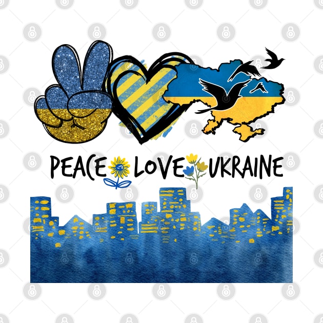 Peace for ukrainian cities by tashashimaa