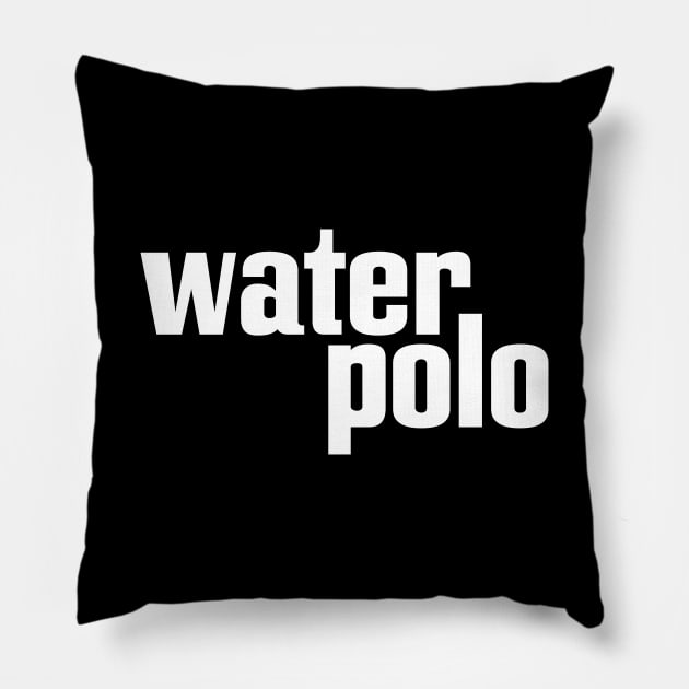 Water Polo Pillow by ProjectX23Red