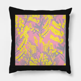 Mimosa tree Pillow