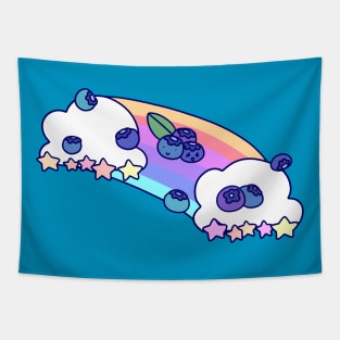 Blueberry Rainbow Tapestry