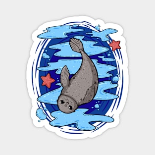 Cute Seal Magnet