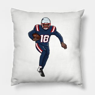 the new qb malik Pillow