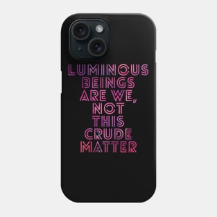 luminous beings Phone Case