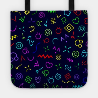 Toki Pona arcade carpet Tote