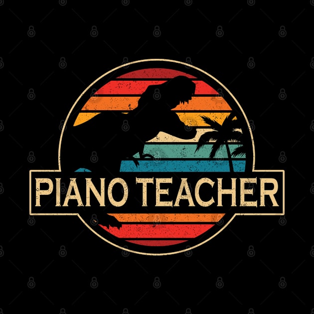 Piano Teacher Dinosaur by SusanFields