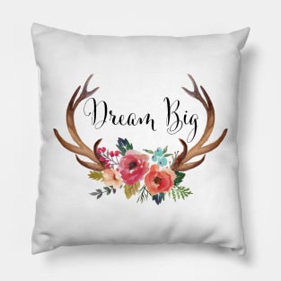 Dream Big Horns Pillow