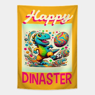 Cartoony Dino Easter Tapestry