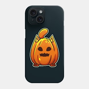 Cat Pumpkin - Halloween Phone Case