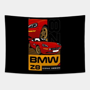 Red Z8 Tapestry