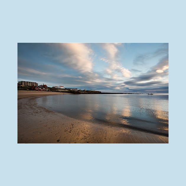 Calm October morning at Cullercoats Bay by Violaman