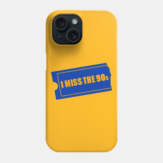 I Miss The 90s Phone Case by BKAllmighty