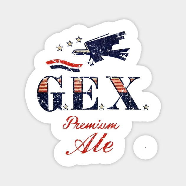 GEX PREMIUM ALE BEER Magnet by ngilerterus