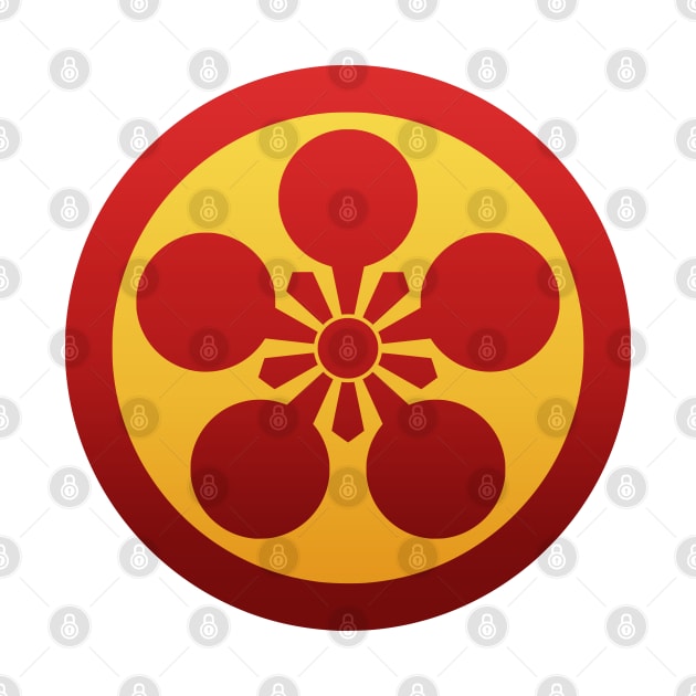 Maeda Clan Crest Kaga Umebachi by Takeda_Art