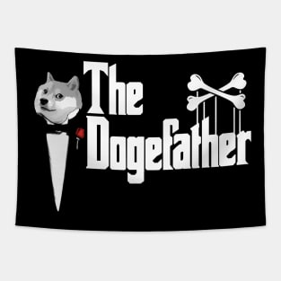 The Dogefather Meme Tapestry