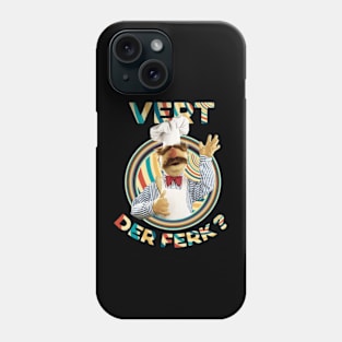 vert der ferk retro style Phone Case