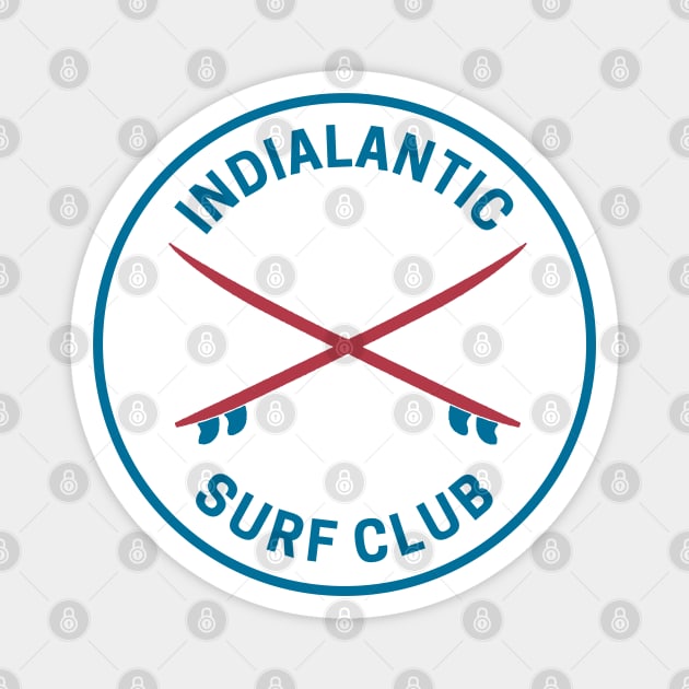 Vintage Indiatlantic Florida Surf Club Magnet by fearcity