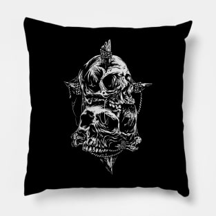 SKULLS CROSS Pillow