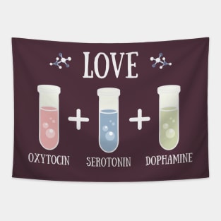 Love Chemistry Tapestry