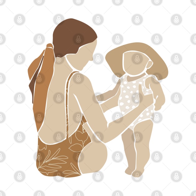 Abstract Family silhouette Illustration by NJORDUR