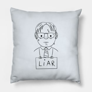 The Office border print Pillow