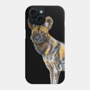 African Wild Dog Phone Case