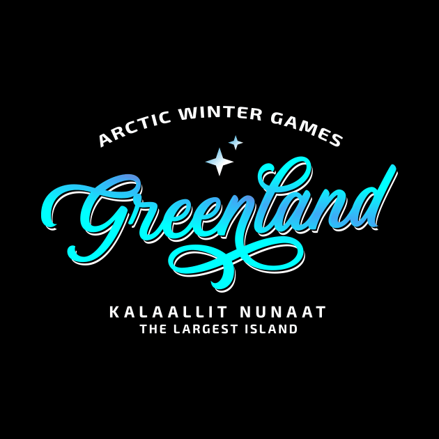 Greenland arctic winter games - largest island by artlogotip