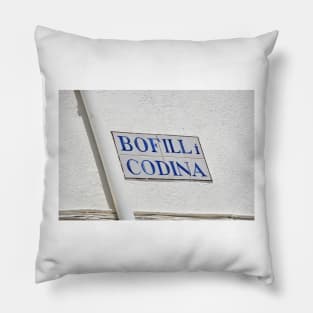 Bofill i Codina Pillow