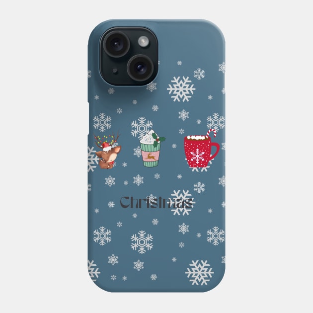 Merry Christmas Phone Case by DCampF!re Club