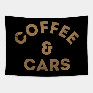 Coffee & Cars Tapestry