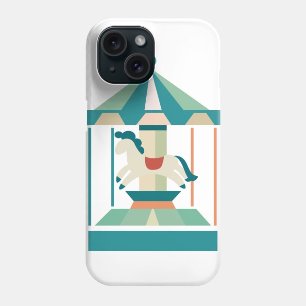 Carousel Phone Case by soneroo_art