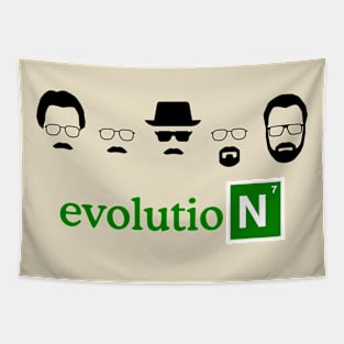 Walter White Evolution Tapestry