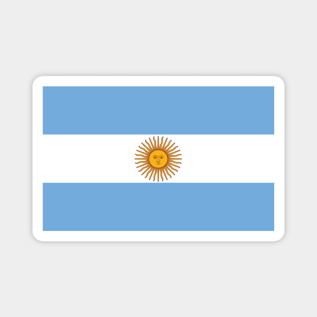 Argentina Magnet by Wickedcartoons